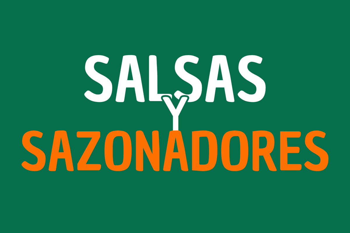 Salsas y Sazonadores